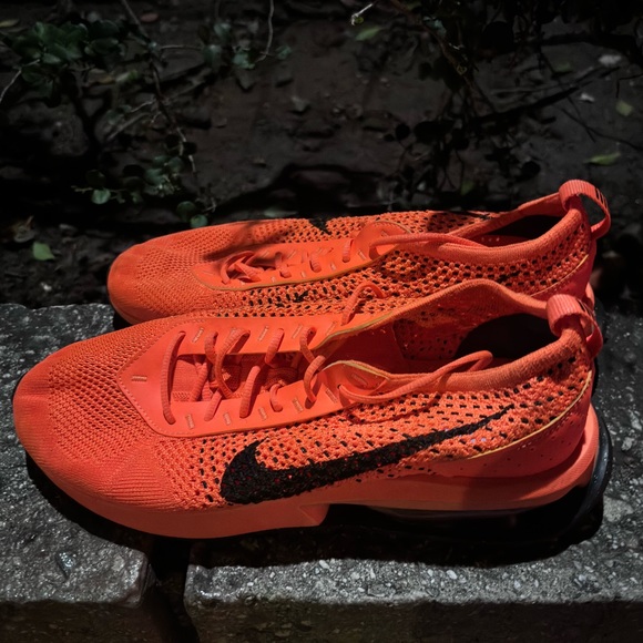 Nike Air Max Flyknit Racer 'Total Orange Black' FD0762-800 Men’s size 9 - Picture 3 of 4